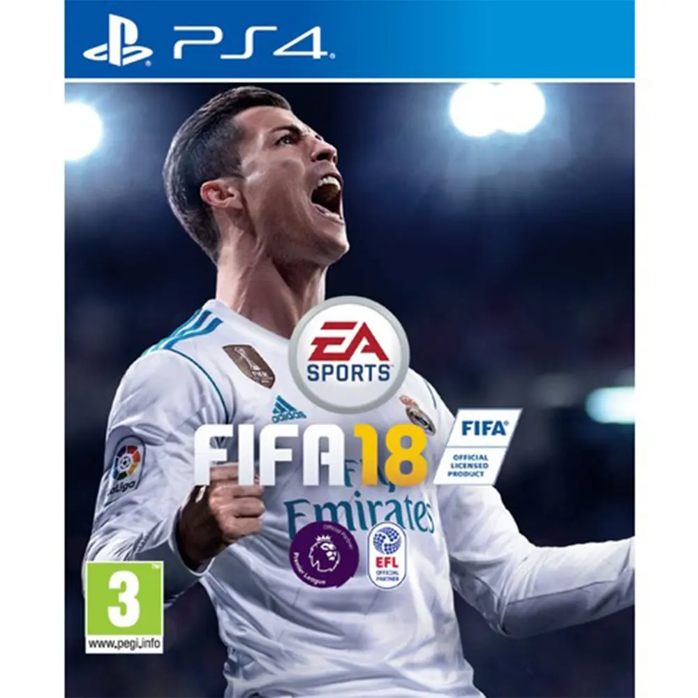 

FIFA 18 PS4 Game Physical Disk Happy Gaming Play Original High Quality