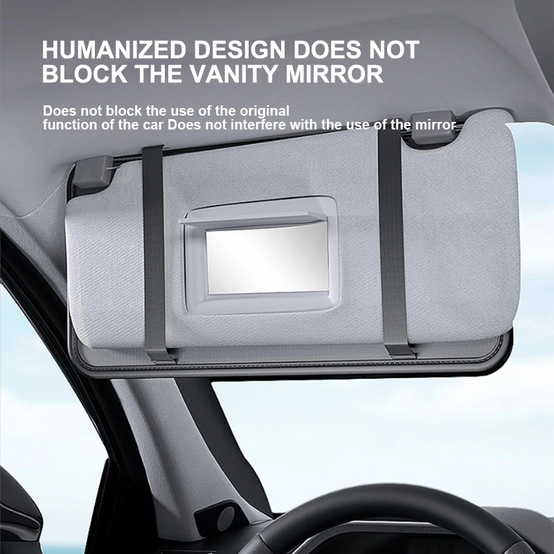 Luxury Pu Leather Car Sun Visor Storage Bag Organizer