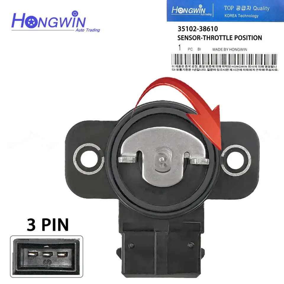 Sensor TPS kia Hyundai, Spectra, Sportage, Elantra, Accent, Tiburon, Tucson - Venta de