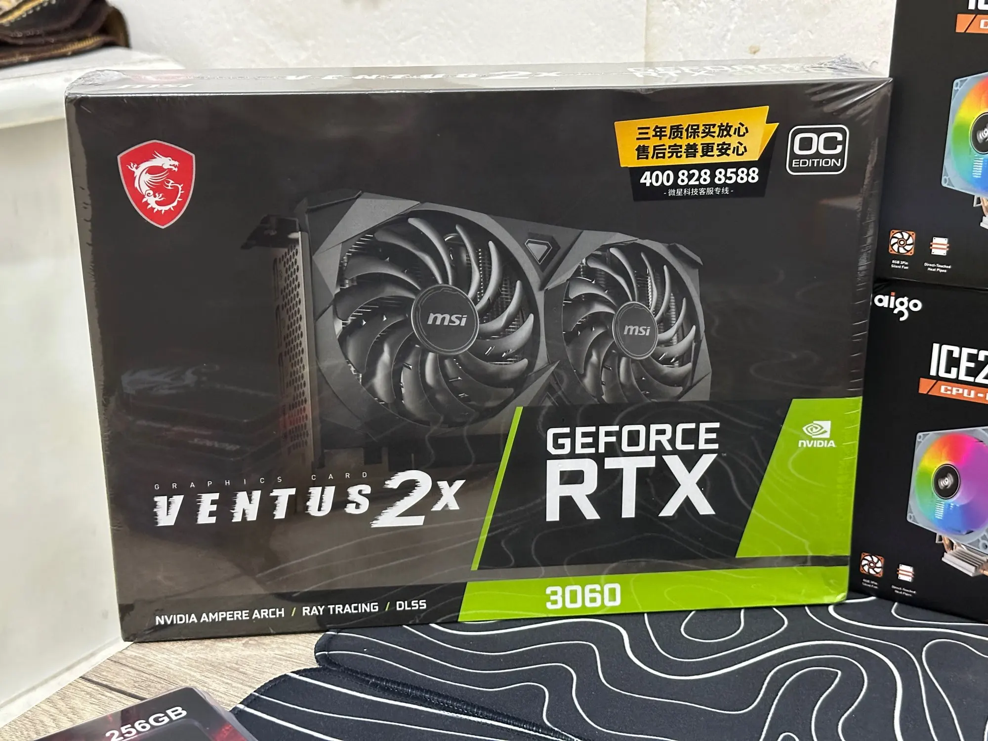 MSI GeForce RTX 3060 VENTUS 2X 12G OC Gaming Graphics Card 12GB
