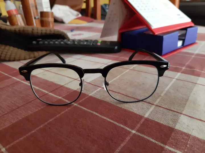 Classic Semi-Rimless Blue Light Blocking & Gaming Glasses photo review