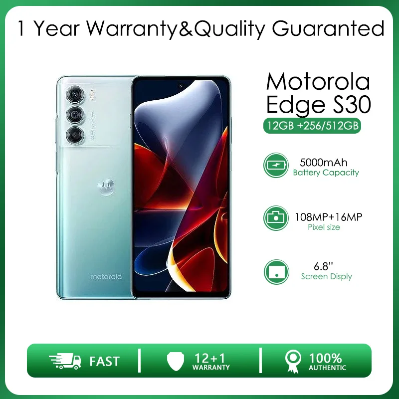 Motorola edge s30 12*256g， グローバルrom焼き済み