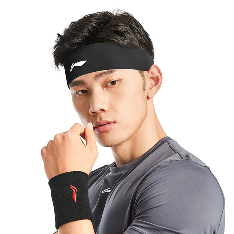 2pcs Li-Ning Sports Headband for Men and Women sports hair band cooling sweatband sports headband sports sweatband