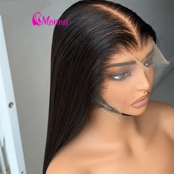 Vietnamese Bone Straight 100% Human Hair Wigs Pre Plucked 13x4 13x6 Lace Frontal Wigs Straight Glueless Wigs For Women No Glue 1