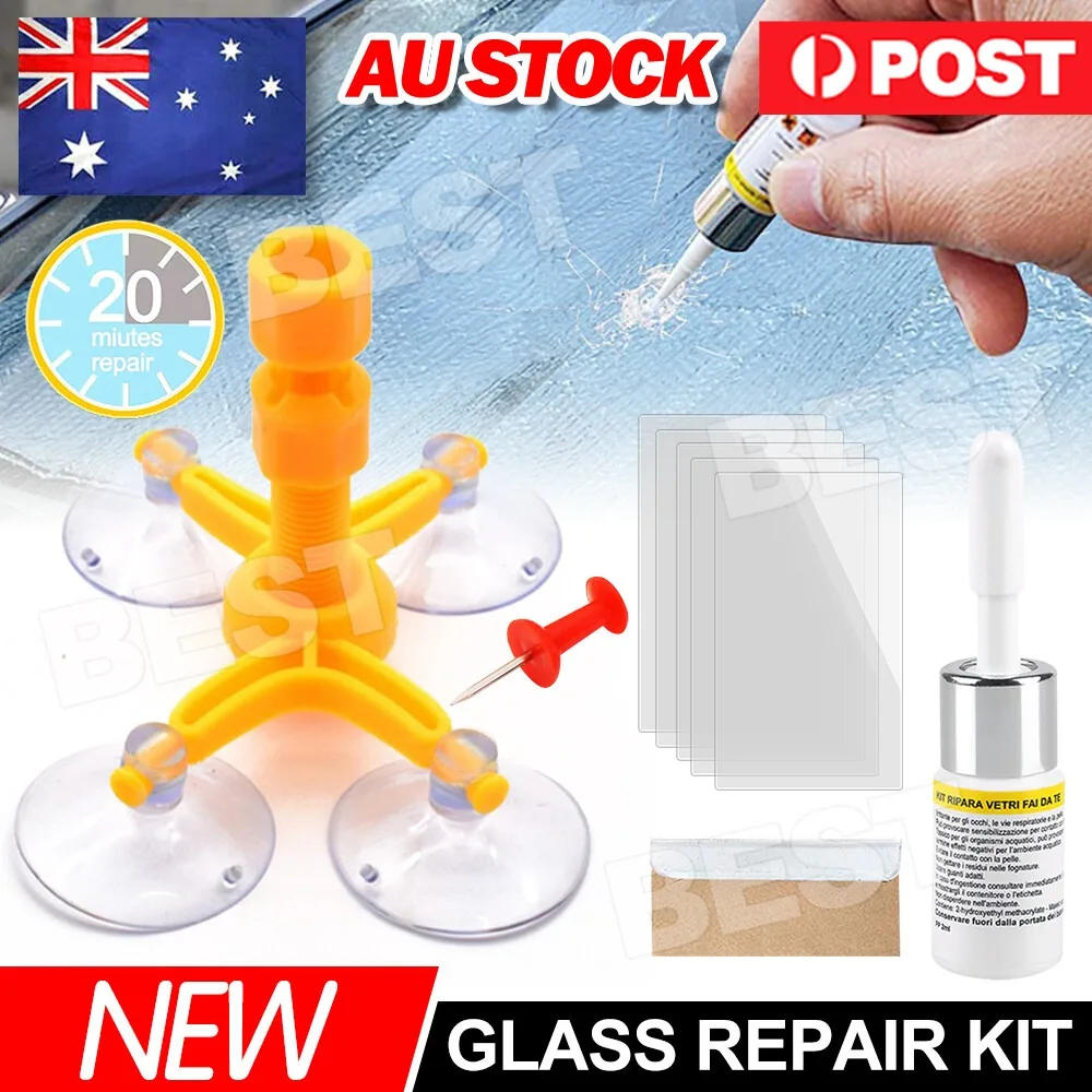 Car Fix Tool Wind Glass Chip Windscreen Repair Kit Windshield Resin Cracked