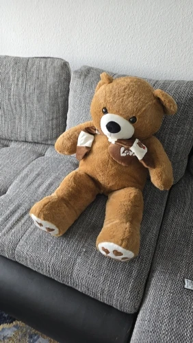 Teddy Bear With Scarf photo review