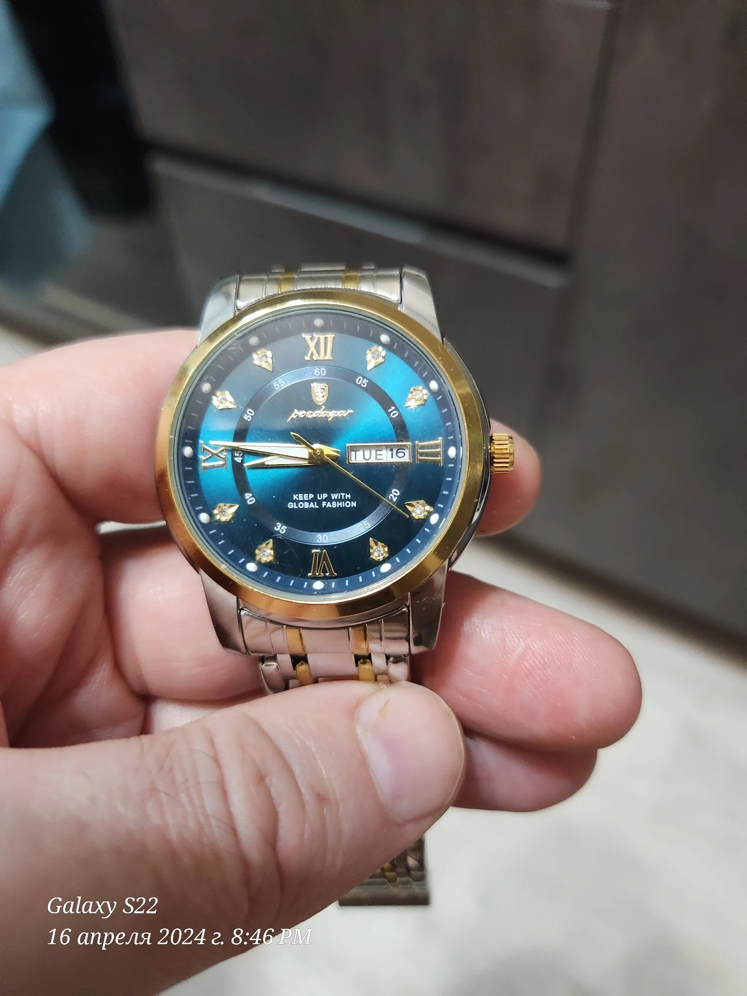 POEDAGAR Luxury Watch for Men photo review