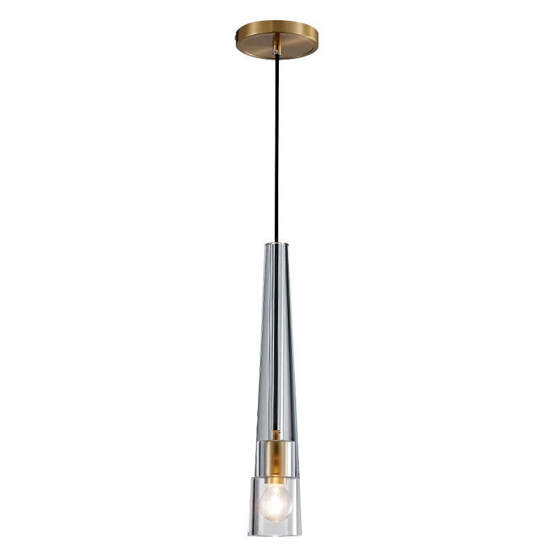 

Custom exquisite light luxury brushed all copper lamp body copper and crystal chandelier
