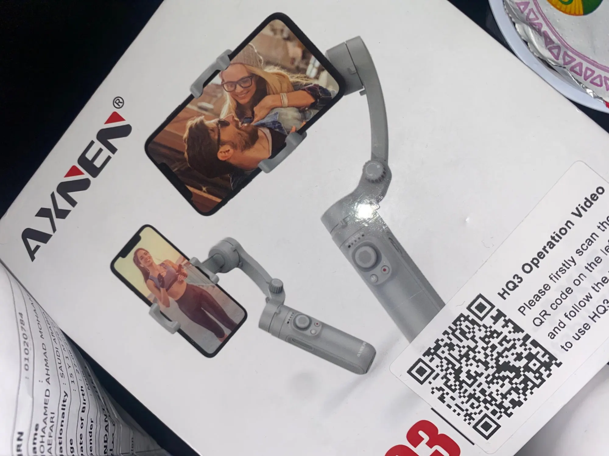 HQ3 3-Axis Gimbal Anti-Shake Stabilizer for Smartphone photo review