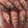 1pc Snake Witch 3D Acrylic Mold Nail Art Decorations Snake DIY Design Silicone Nail Art Nails Mold 2