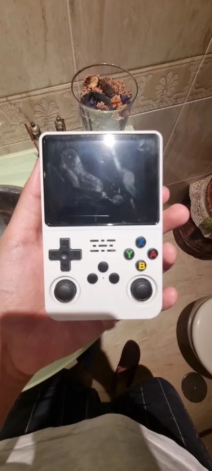 Consola de juegos portátil Retro R36S, sistema Linux, pantalla IPS de 3,5 pulgadas, reproductor de vídeo portátil de bolsillo, 64GB, 128G, regalo para niños, nuevo photo review