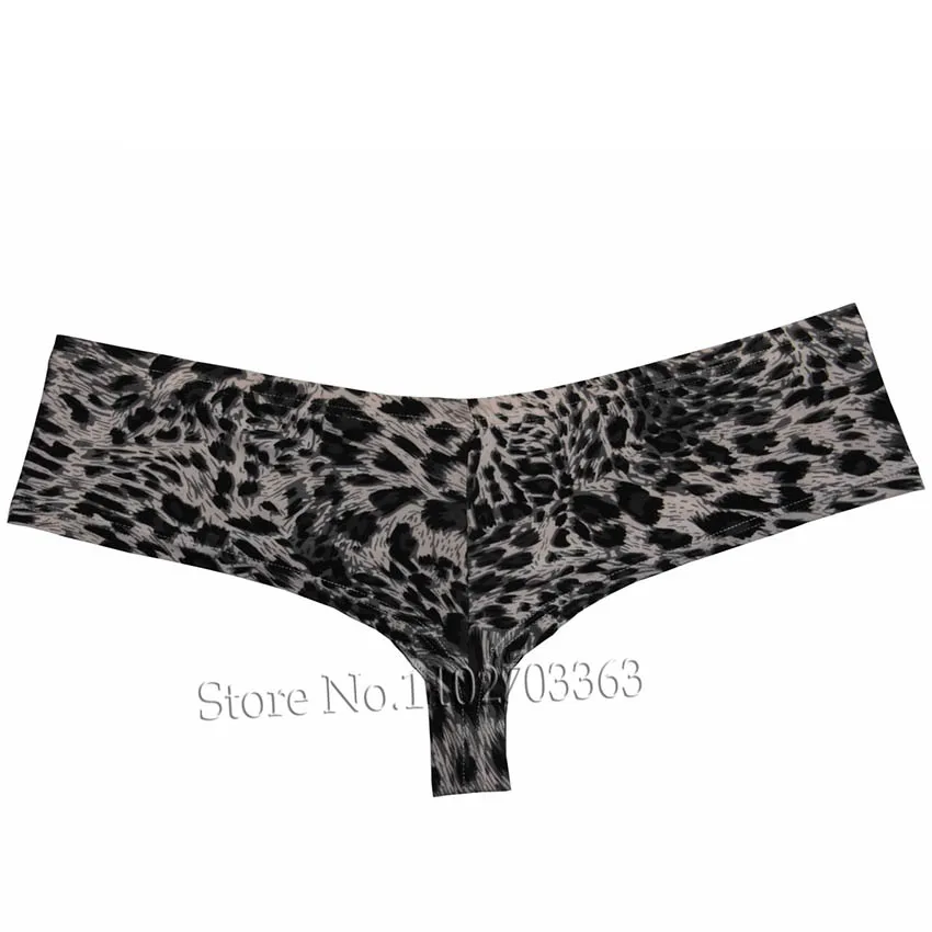 Men's Explore Daring Comfort With Leopard Micro Boxer Brazilian Inspired Pouch-Enhanced Underwear Unleash Your Confidence