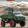 FMS Fcx24 Unimog 421 Rc Car 1/24 RTR 2.4G Simulation 4WD Climbing Truck Model Electric Off-Road Vehicle Adult Boy Toy Gift 5