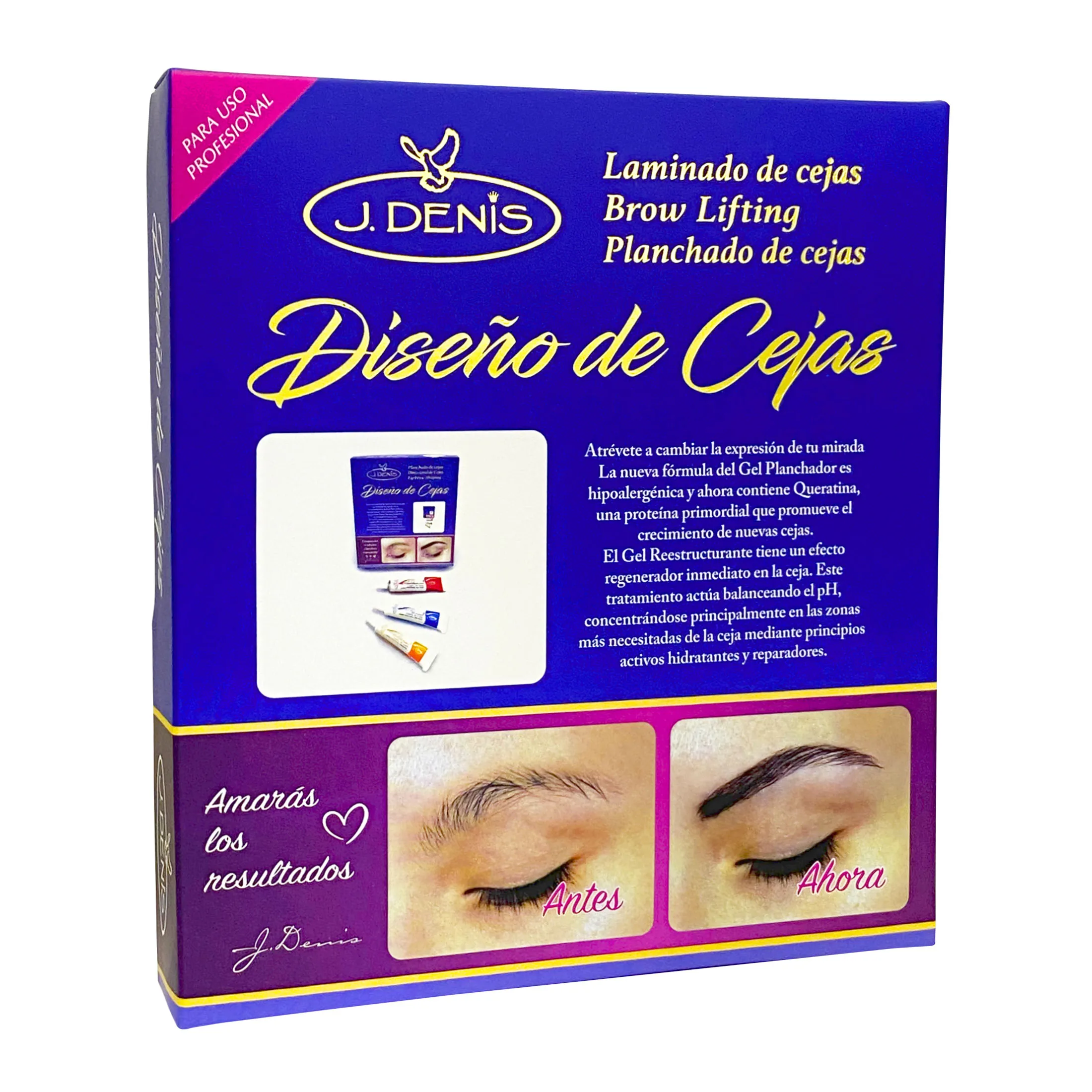 J denis Lamina de cejas - planchado de ceja 1 PZ