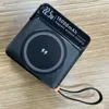 15000mAh Portable Power Bank Built-in Type-C & Lightning Cables Wireless Charging, USB-A/USB-C Output PD 22.5W, Find My Tracking 1
