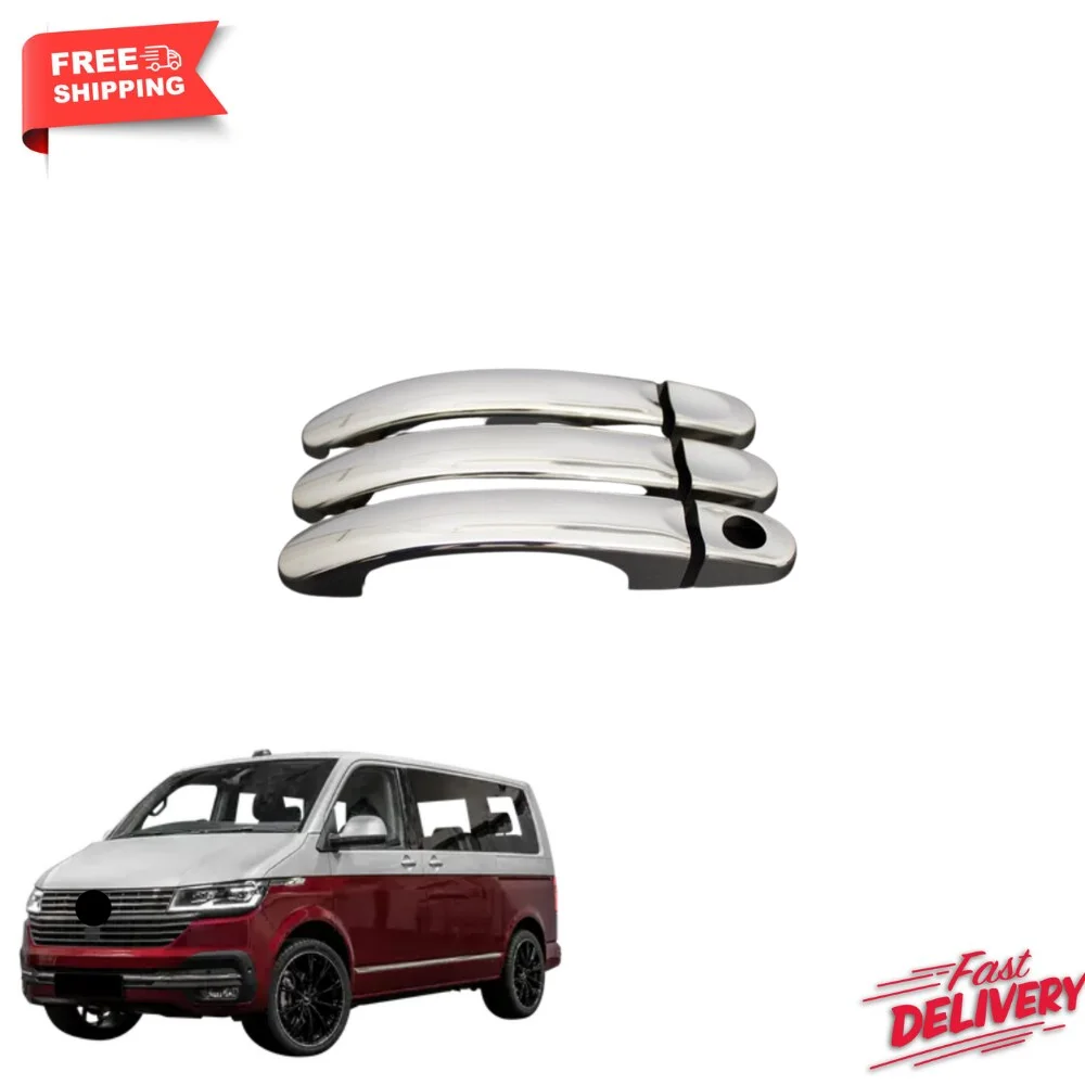 

Volkswagen VW T6 carrier chrome door handle for 3 doors 2015 and up. Stainless steel. A + quality modified design accessory