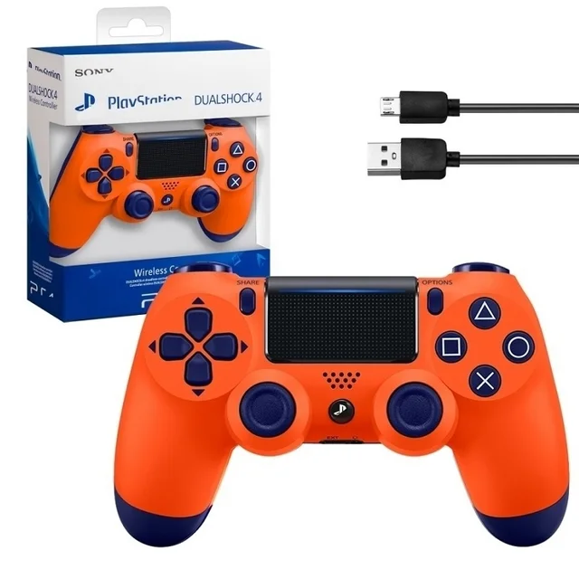 Gamepad wireless Bluetooth joystick for PS4 DualShock 4 v2 wireless (PS4/pc/iOS/Android) with shipping from Russia Gamepad playstation ps xbox series nintendo switch games game console for pc Orangeous