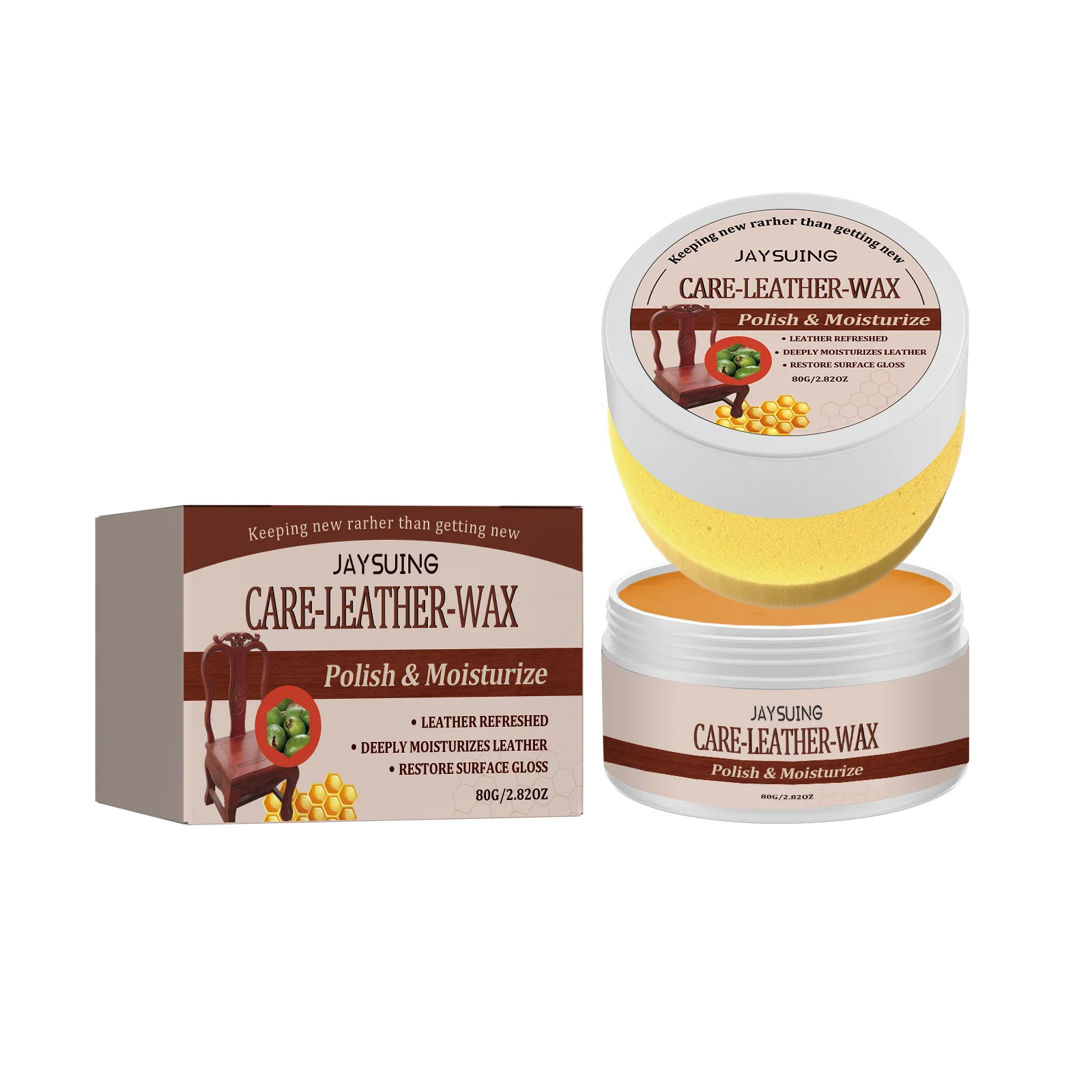 Leather Shoe Care Cream Polish Wax for Leather Protection