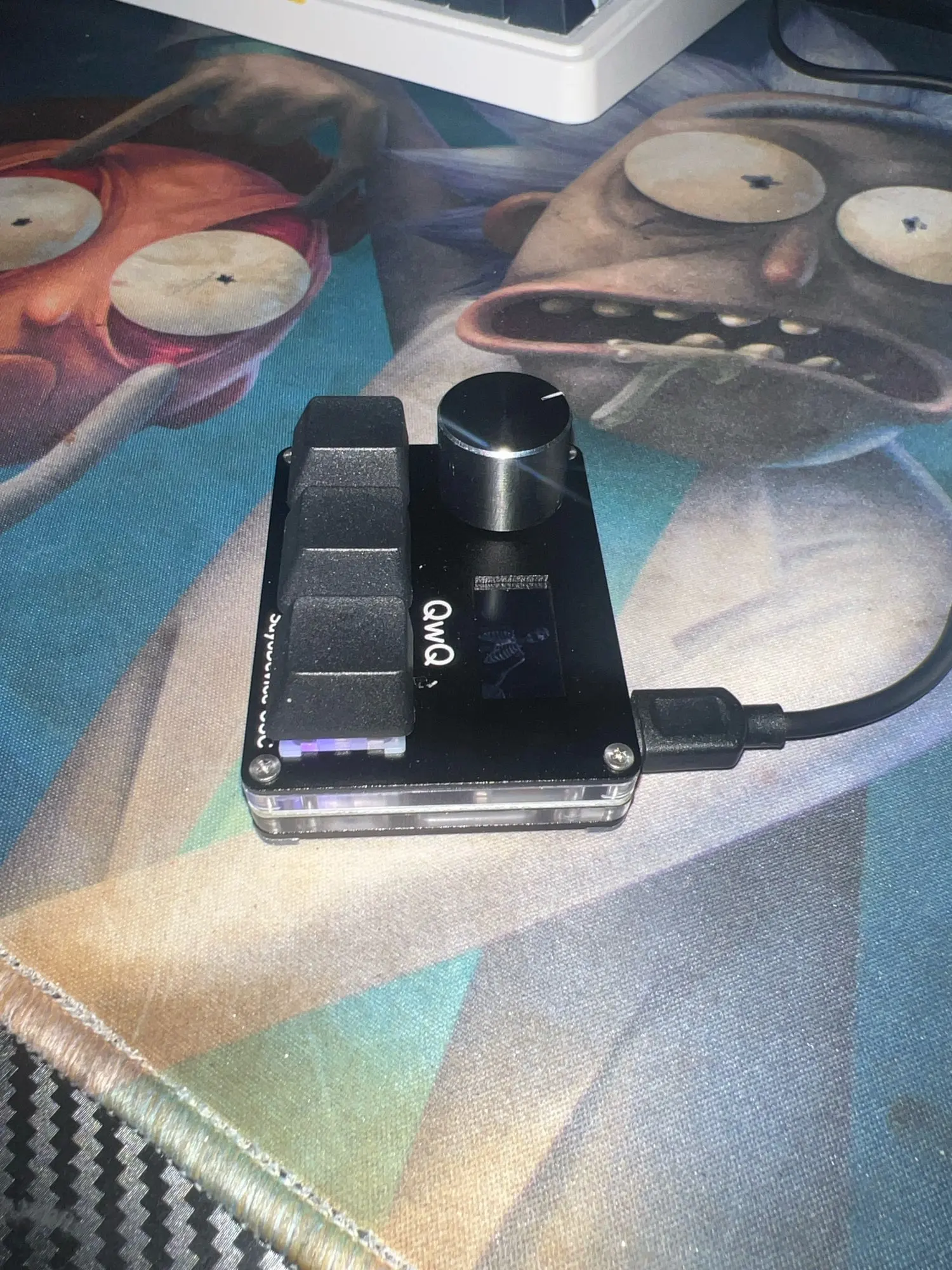 O3C Sayodevice Mini Mechanical Keyboard Pink Switch photo review