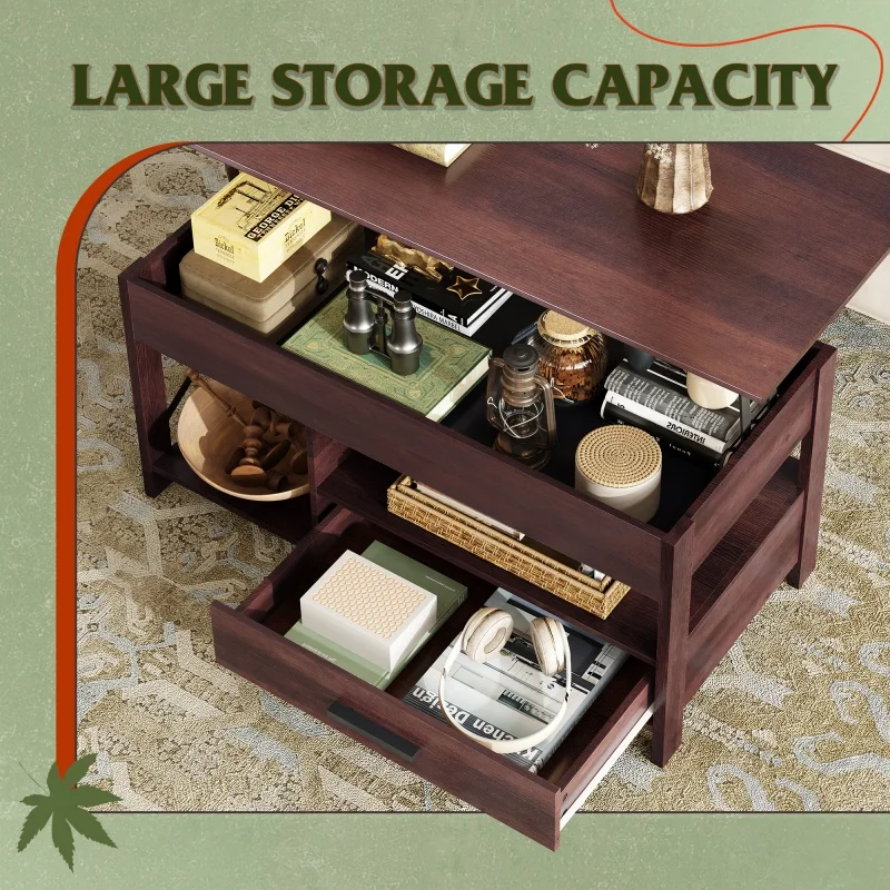 GALAXHERO Lift Top Coffee Table 3