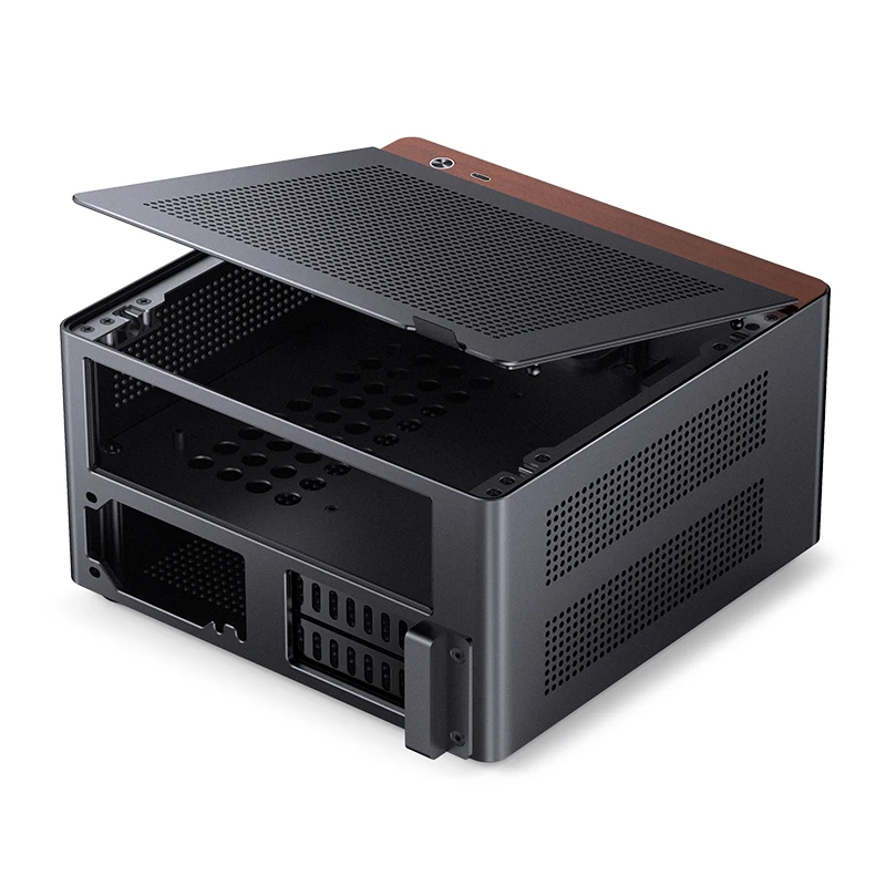 JONSBO NV10/N10 Desktop MINI-ITX Case Aluminum alloy shell compatible with 1U FLEX power supply 4.5L computer case