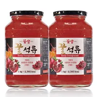 (Flower fountain) 1kg x 2 pieces of honey pomegranate tea