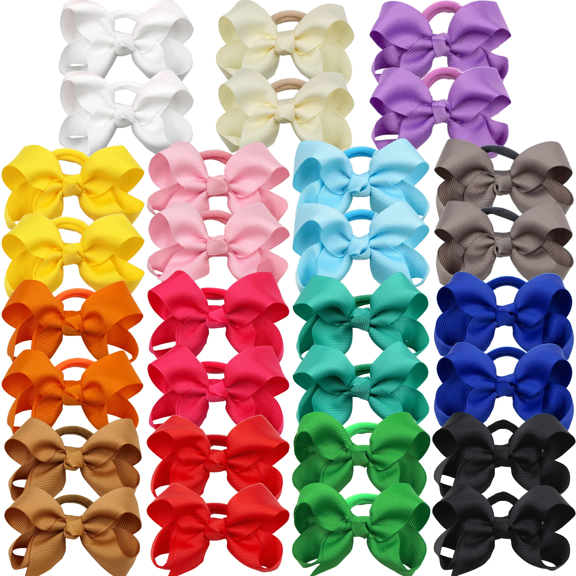 Boutique vlasy luky elastická kravaty děti děti guma kapel culík držáky vlasy kapel pro děťátko dívčí dárky