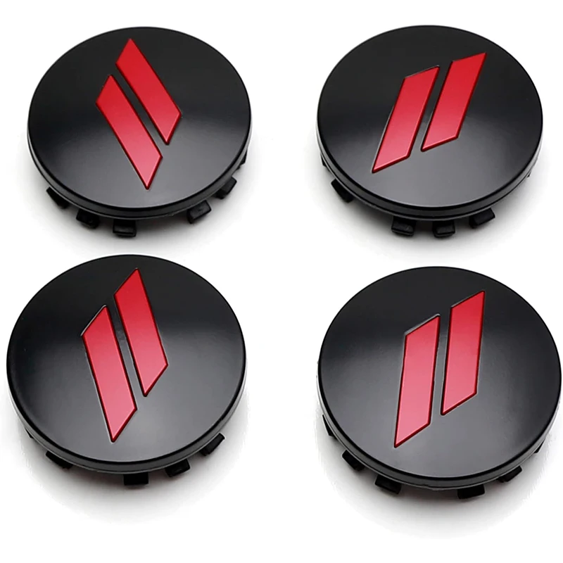 4pc 63mm Car // Slash Wheel Center Hub Caps Rim Cover Emblem Sticker for Dodge C