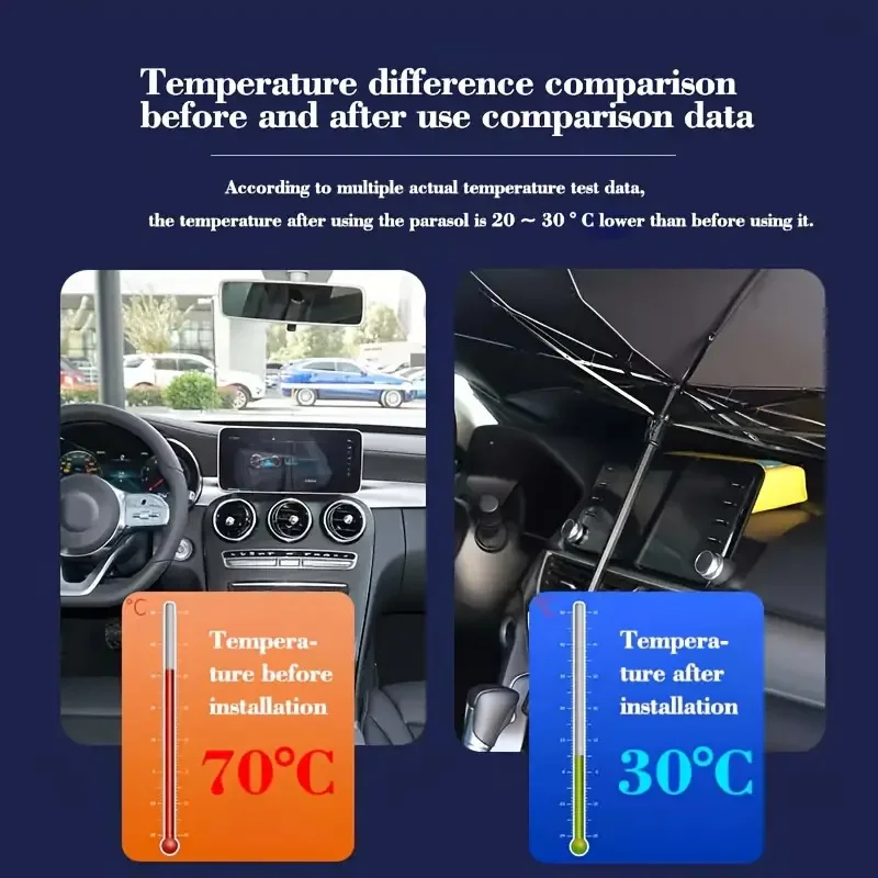 itanium Silver Car Sunshade Front Windshield Sunshade Summer Car Protect your car from the sun with this portab 1pcs Windshield Sunshades Windshield Sunshade Car Sunshade Set