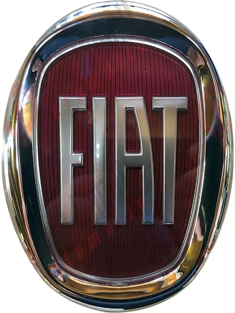 Fiat Griglia Anteriore Badge Logo Emblema Ricami Auto Party Esterne Emblem