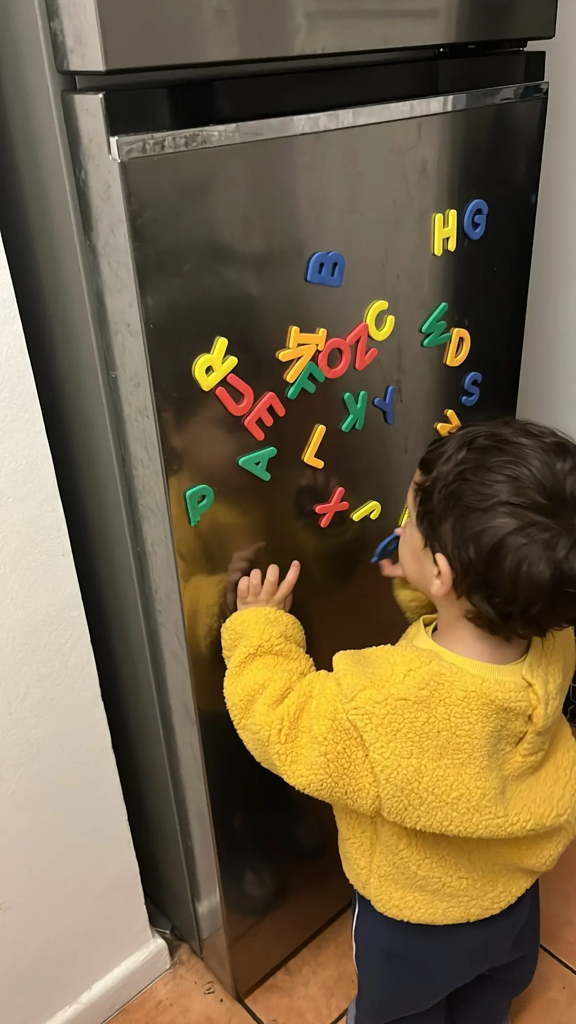 Lettres magnétiques ABC et chiffres 123 pour enfants – Jouet éducatif préscolaire aimants alphabet plastique pour frigo photo review