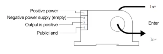 0-50A Input DC AC Hall Effect Current Transducer Output 4-20mA