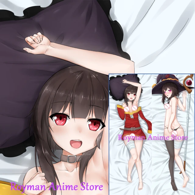 Anime Konosuba God's Blessing On This Wonderful World! Megumin Pillow Cover  Hugging Body Pillowcase Dakimakura Pillow Case - Pillow Case - AliExpress