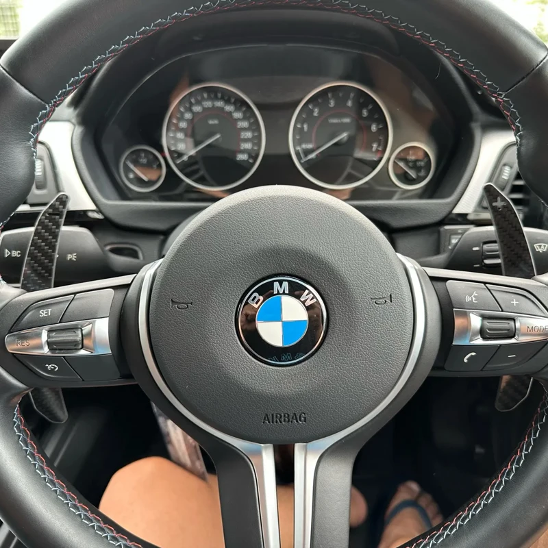 스티어링 휠 마그네틱 시프트 패들 BMW F36 F21 F22 F32 F30 F02 F80 F11 F06 F20 F23 F10 F12 F26 F15 M3 M4 탄소 섬유
