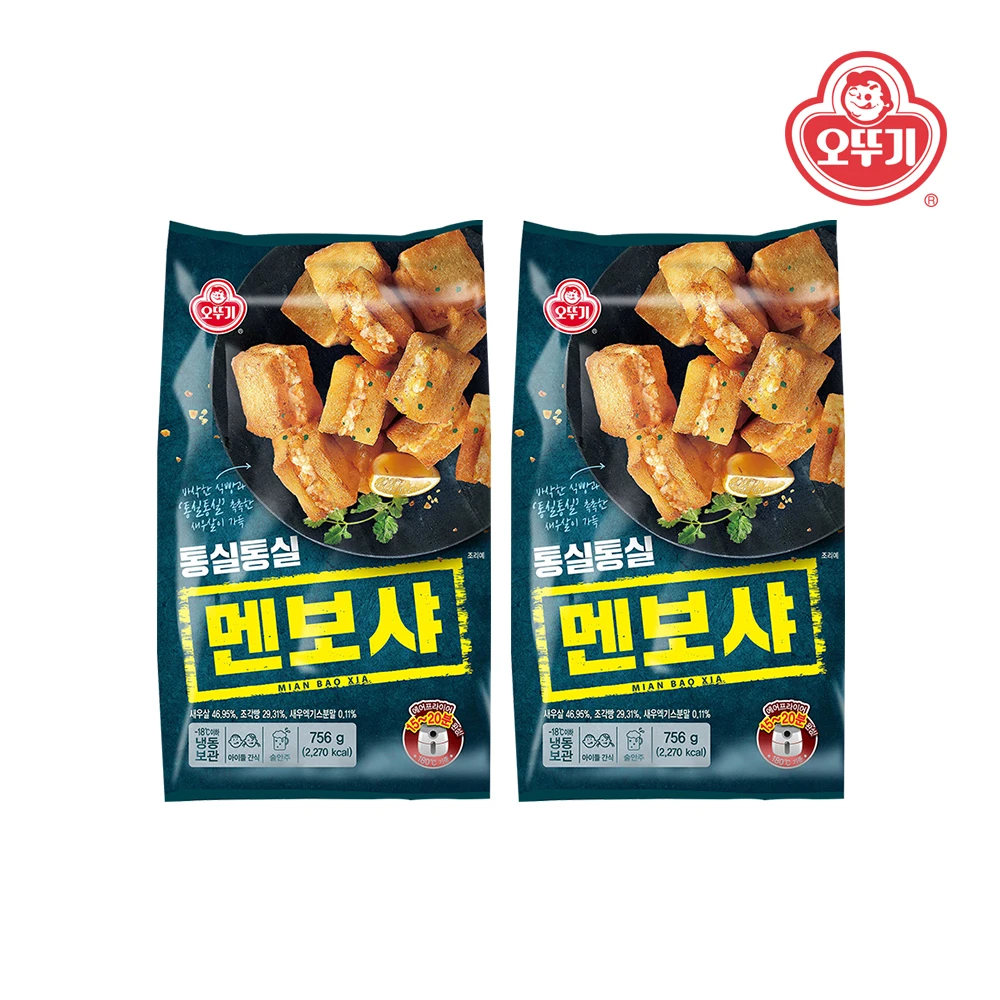 오뚜기 통실통실 멘보샤 756g x 2개