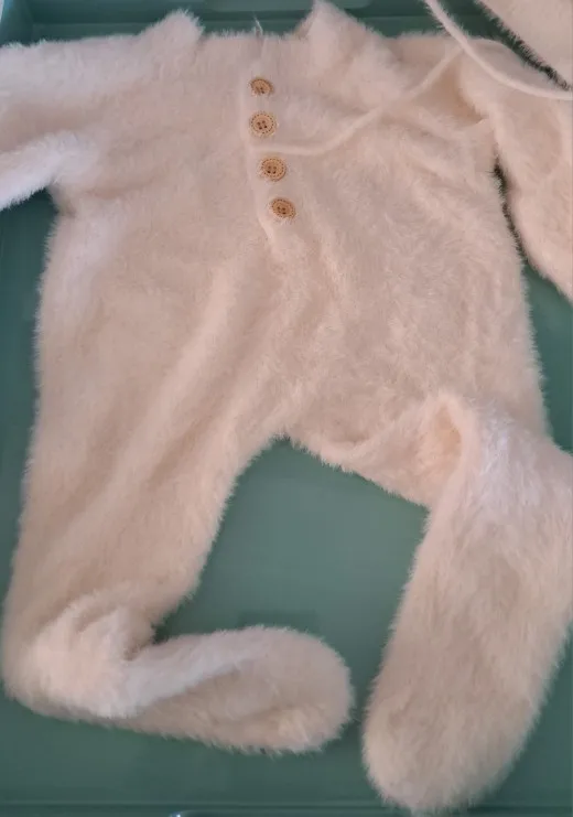 Baby Romper Long Sleeve Lace Newborn Jumpsuit for Girls Comfort photo review