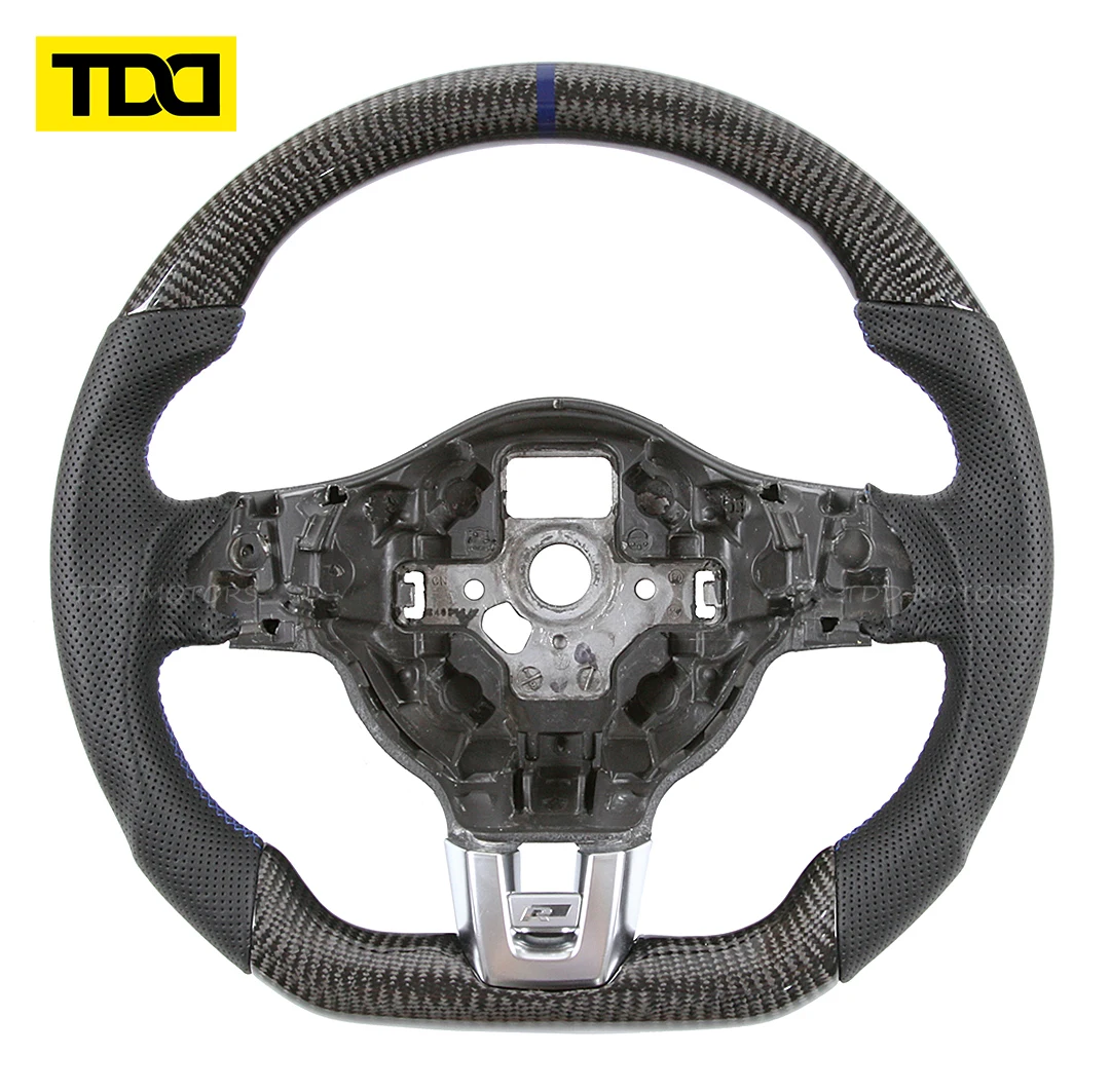 폭스바겐 골프 GTI MK6 용 TDD 탄소 섬유 스티어링 휠 코어