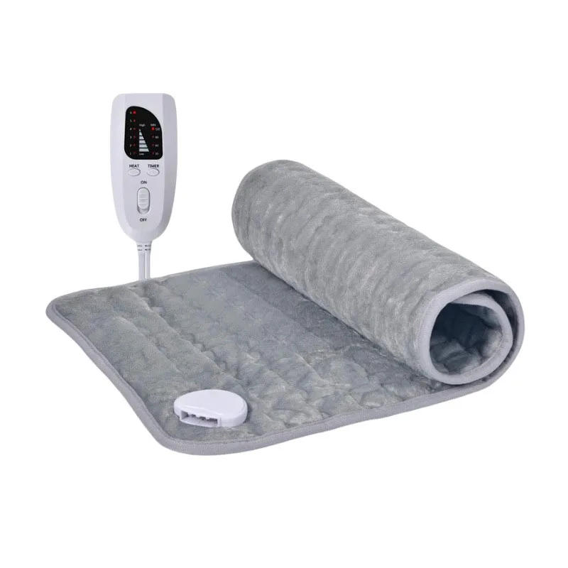 TINO Electric Heating Pads Back Neck and Shoulder Pain Relief 6 Heat Settings Auto Shut Off Machine Washable