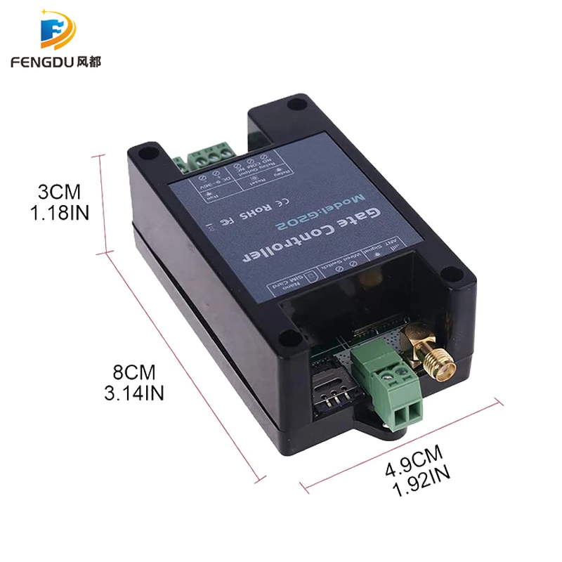 Gsm Gate 2PCS Gsm Module remote control on/off switch for sliding swing garage Gate Opener Garage door controller