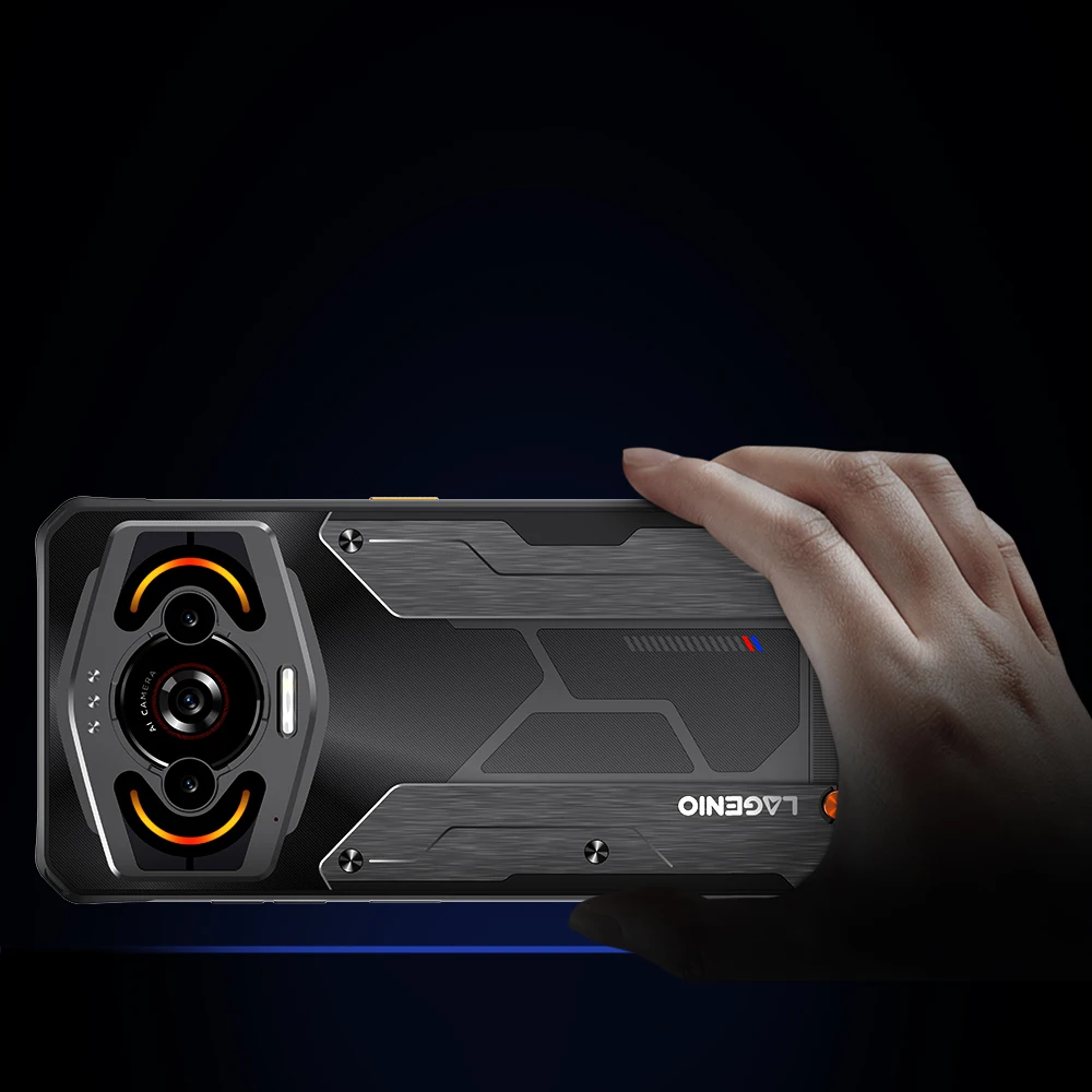 LAGENIO Panther 1 Rugged Smartphone Android 15 4GB+128GB Mobile Phone 13MP 5150mAh 18W 6.7 " HD Ultra-thin  4G Cellphone NFC