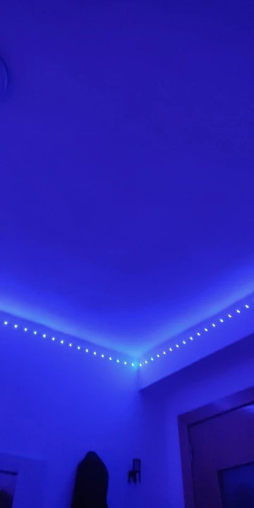 Led Strip Lights Music Sync Led Lights Room with APP Control, Flexible Ribbon Tape Lights for Home Party Decor TV Backlight photo review