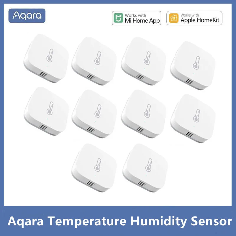 

Aqara Temperature And Humidity Sensor Smart Air Pressure Environment Sensor Smart Control Zigbee Smart Home For Xiaomi Mijia APP
