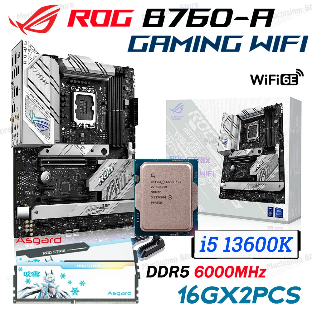 ROG STRIX B760-I core i5 13600K セット