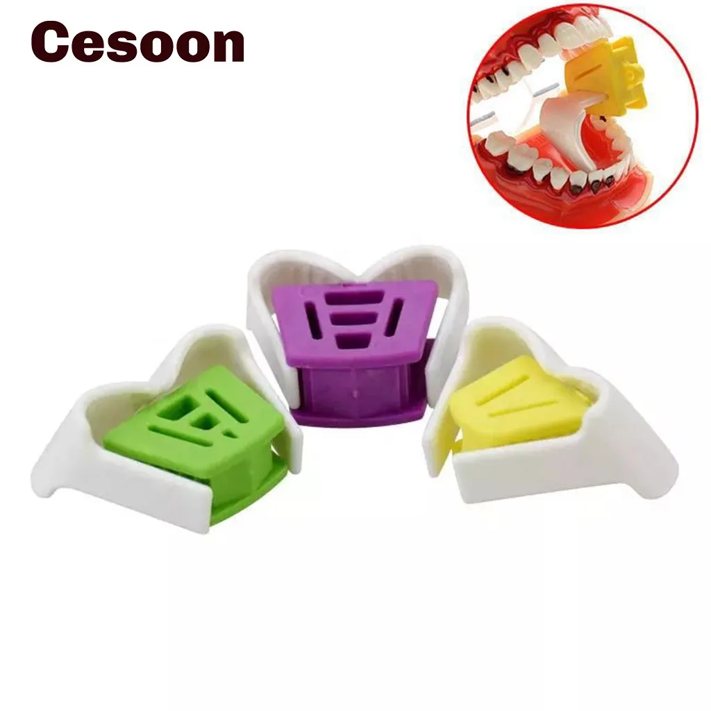 CessonDentalMouthPropTongueGuardKitSiliconeBitePadsBlock