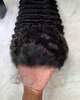 Perruque Bling Hair 30-32 pouces à ondulations profondes, en cheveux humains, avec dentelle frontale 13x6, densité 200%, et fermeture en dentelle HD transparente 4x4, ou perruque frontale 13x4, cheveux bouclés 1