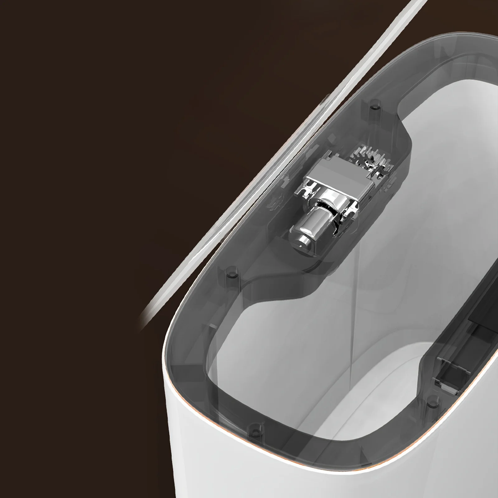 Motion Sensor Trash Can - 13L Automatic Waterproof Bin for Bathroom Kitchen Office Bedroom