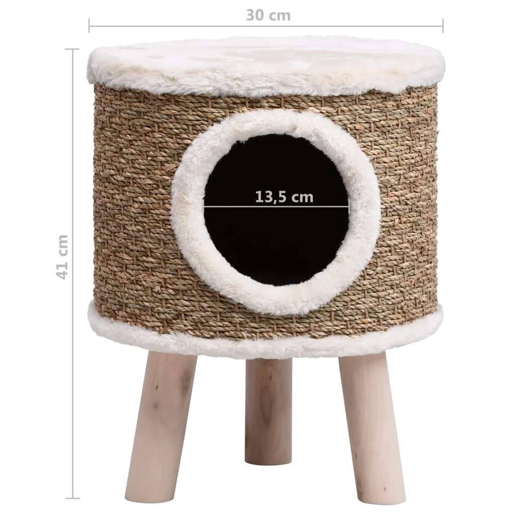 41 52 Cm Wooden Feet Cat S Nut Cat And Dog Bit Very Soft Material Basket Cushion Small Dog Nut Basket Pet Products Cozy Tent Indoor Cat Bed Aliexpress