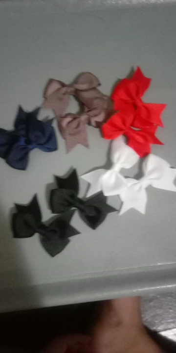 10Pcs/Set New Solid Ribbon Bowknot Hair Clips For Baby Girls Handmade Cute Bows Hairpin Barrettes Headwear Kids Hair Accessories photo review