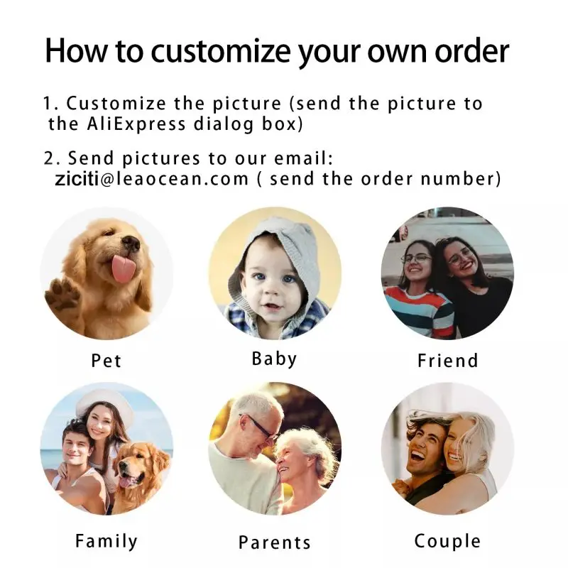 Custom Personalized Angel Wing Pendant Custom Photo Projection Necklace For Women Memorial Jewelry Charm Christmas Gift For Her
