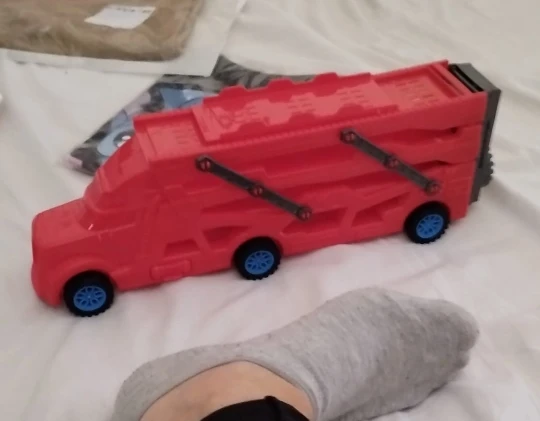 Large Kid Truck Deformation Transporter Car Toy photo review